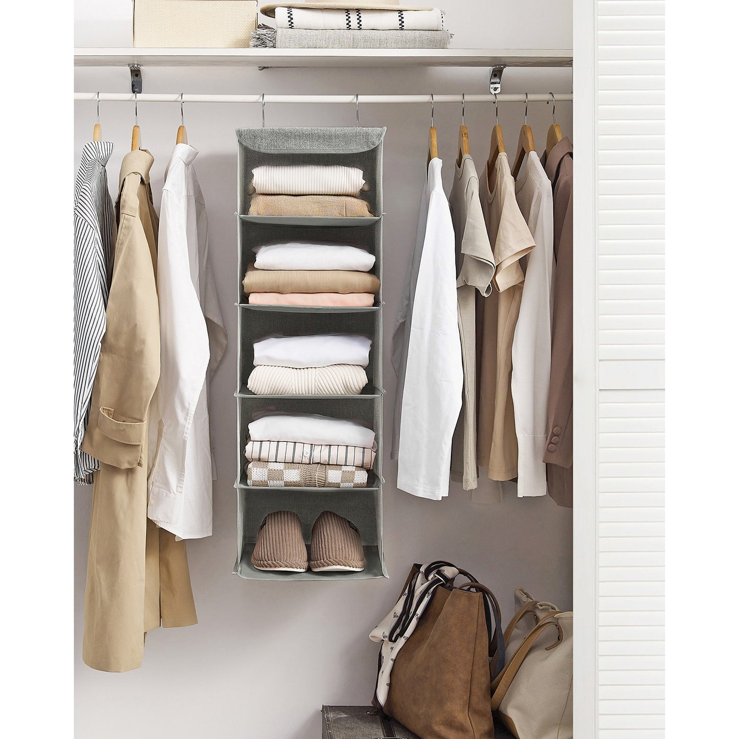 Set of 2 Hanging Wardrobe Storage Organisers - image 33