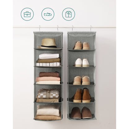 Set of 2 Hanging Wardrobe Storage Organisers - image 34