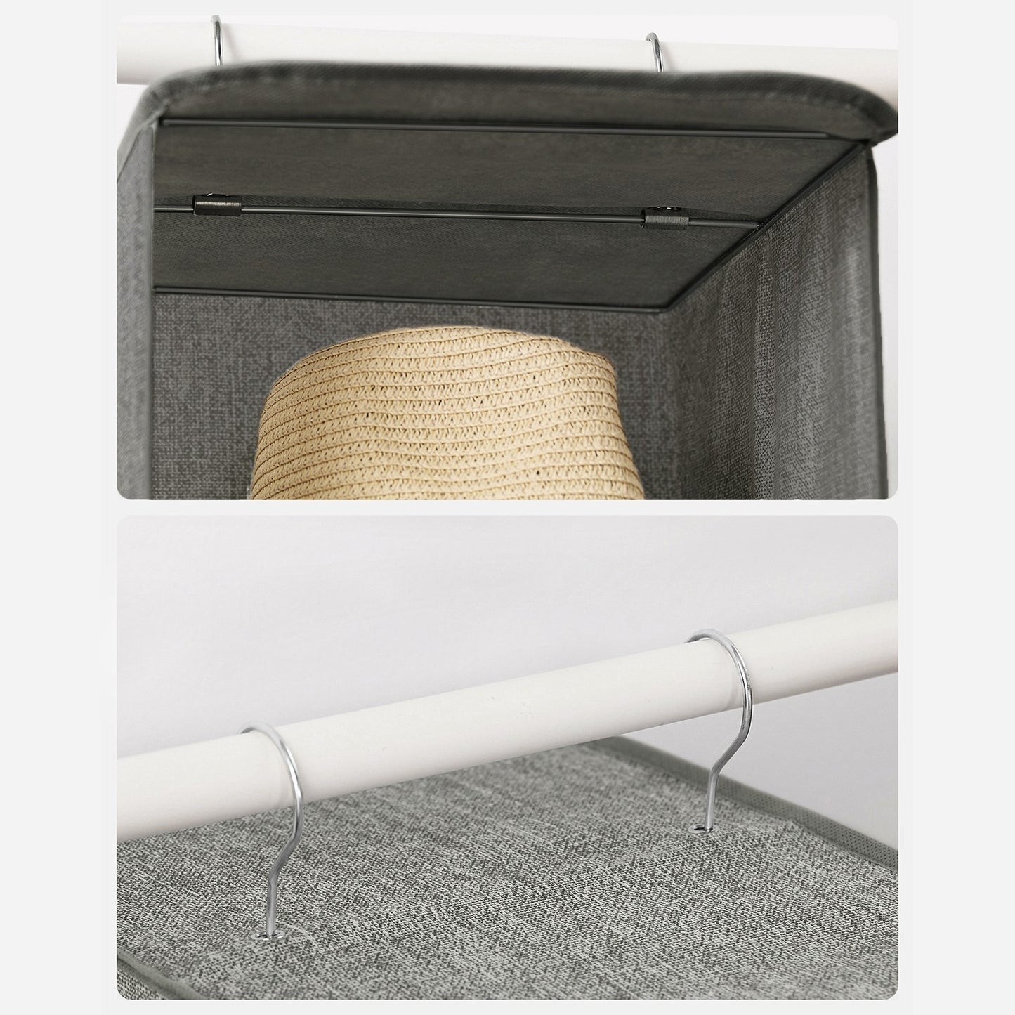 Set of 2 Hanging Wardrobe Storage Organisers - image 35