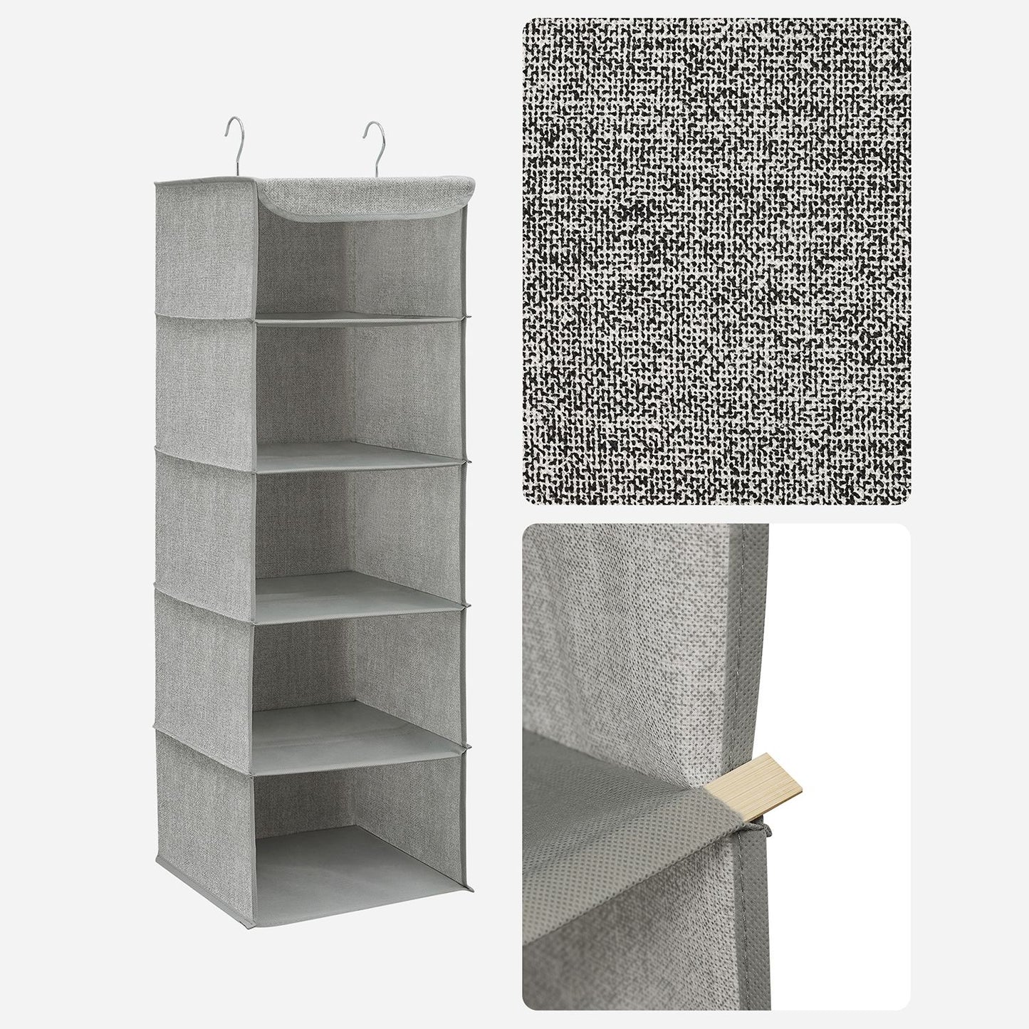 Set of 2 Hanging Wardrobe Storage Organisers - image 36