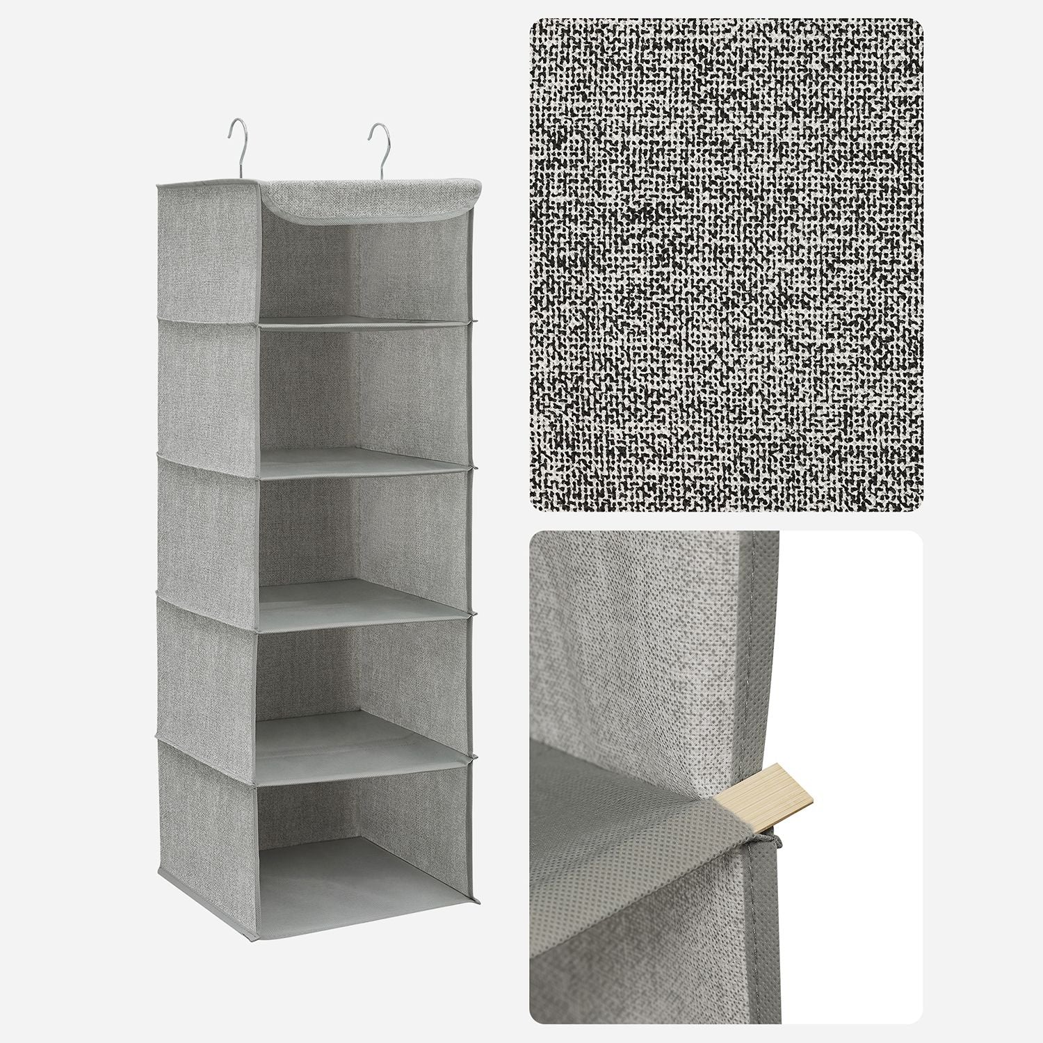 Set of 2 Hanging Wardrobe Storage Organisers - image 36