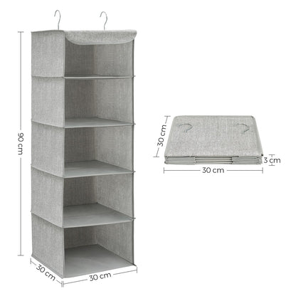 Set of 2 Hanging Wardrobe Storage Organisers - image 37