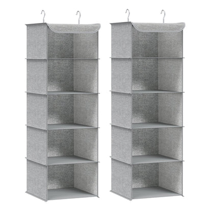 Set of 2 Hanging Wardrobe Storage Organisers - image 11