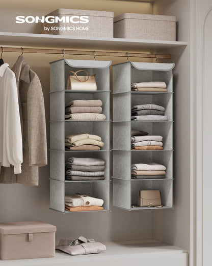 Set of 2 Hanging Wardrobe Storage Organisers - image 13