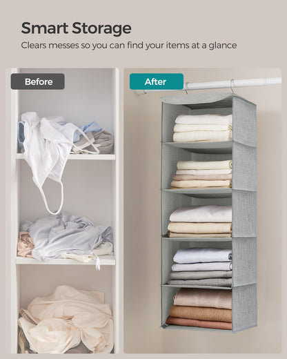 Set of 2 Hanging Wardrobe Storage Organisers - image 19