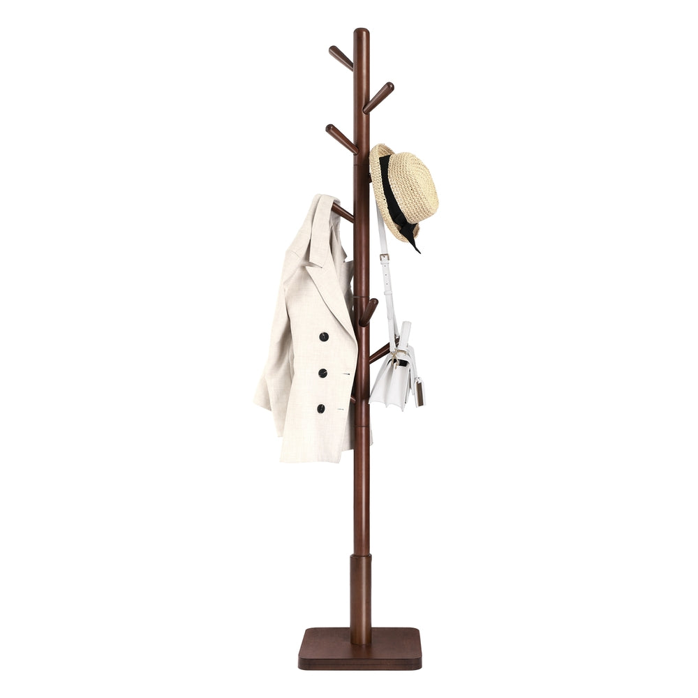 White Coat Stand with 8 Hooks - image 19