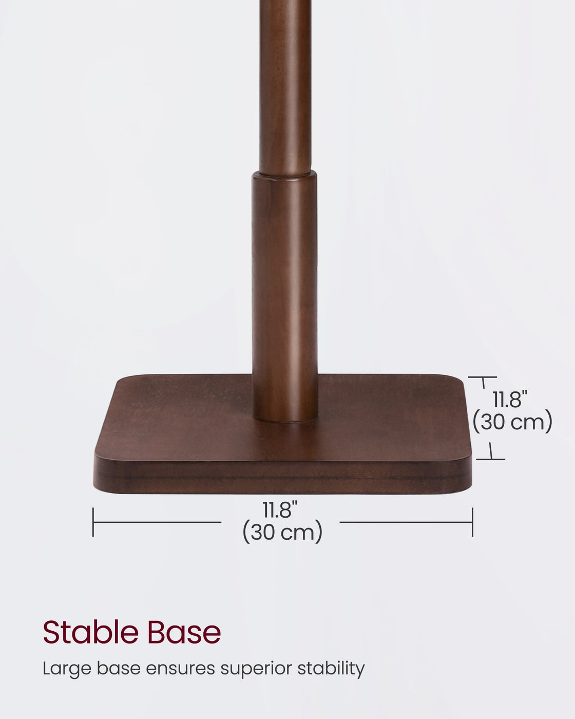 White Coat Stand with 8 Hooks - image 24