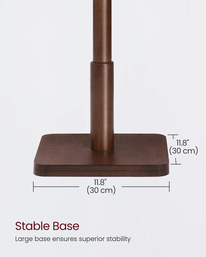 White Coat Stand with 8 Hooks - image 24