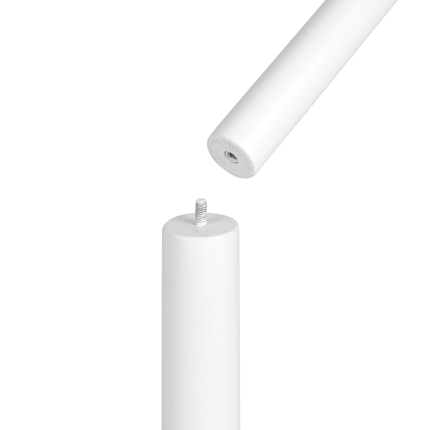 White Coat Stand with 8 Hooks - image 11