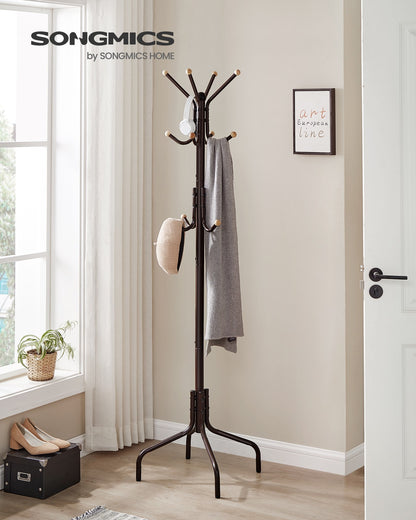 Coat Stand, Metal Coat Rack with 12 Hooks - image 25