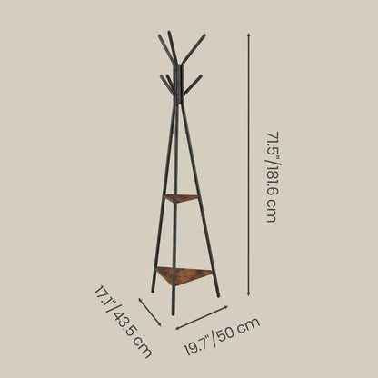 Vintage Coat Rack Stand - image 3