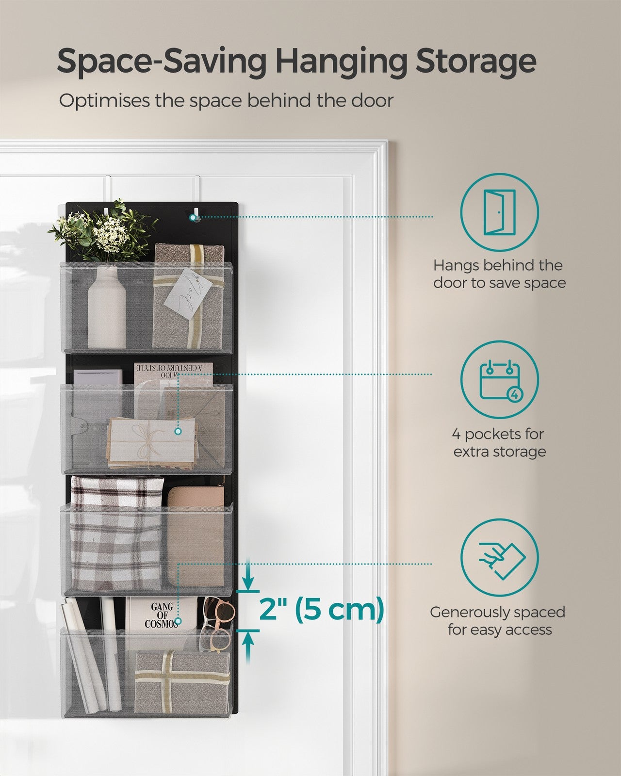 Over-Door Storage Organiser - image 12