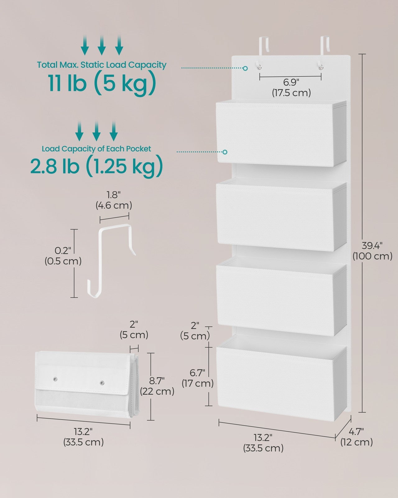 Over-Door Storage Organiser - image 31