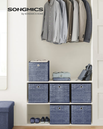 Set of 6 Non-Woven Fabric Box with Handle - image 16