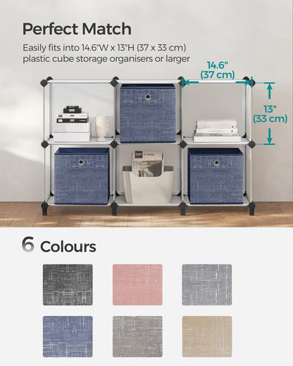 Set of 6 Non-Woven Fabric Box with Handle - image 21