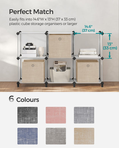 Set of 6 Non-Woven Fabric Box with Handle - image 7