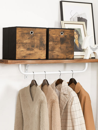 Set of 6 Brown & Black Folding Storage Box - image 5