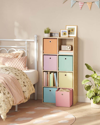 Set of 6 Storage Cubes 30 x 30 x 30 cm Fit Cube Storage Unit - image 8