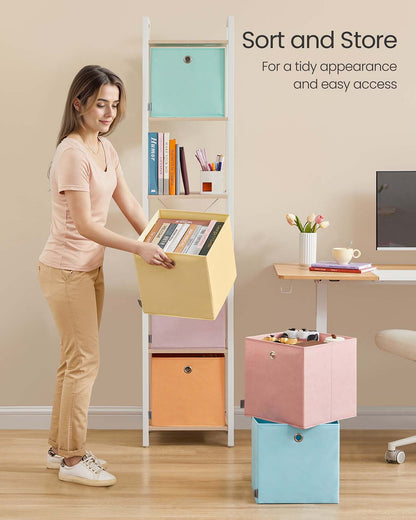 Set of 6 Storage Cubes 30 x 30 x 30 cm Fit Cube Storage Unit - image 5