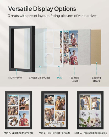 A4 Picture Frame with 3 Mats - image 17