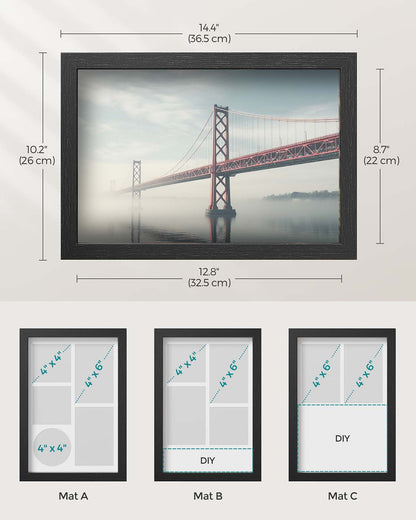 A4 Picture Frame with 3 Mats - image 20