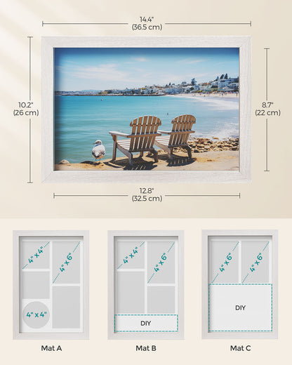 A4 Picture Frame with 3 Mats - image 13