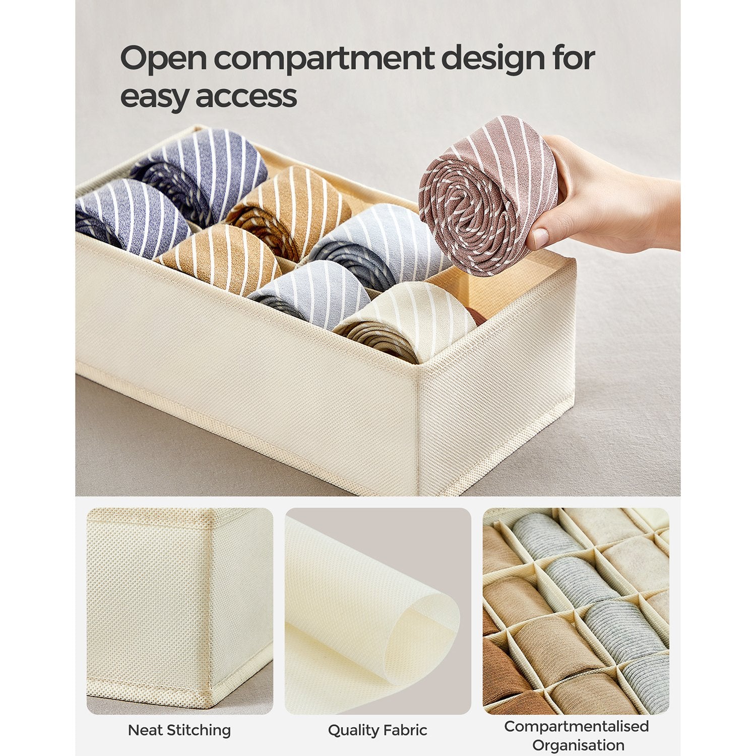 Set of 8 Underwear Drawer Organisers - image 5