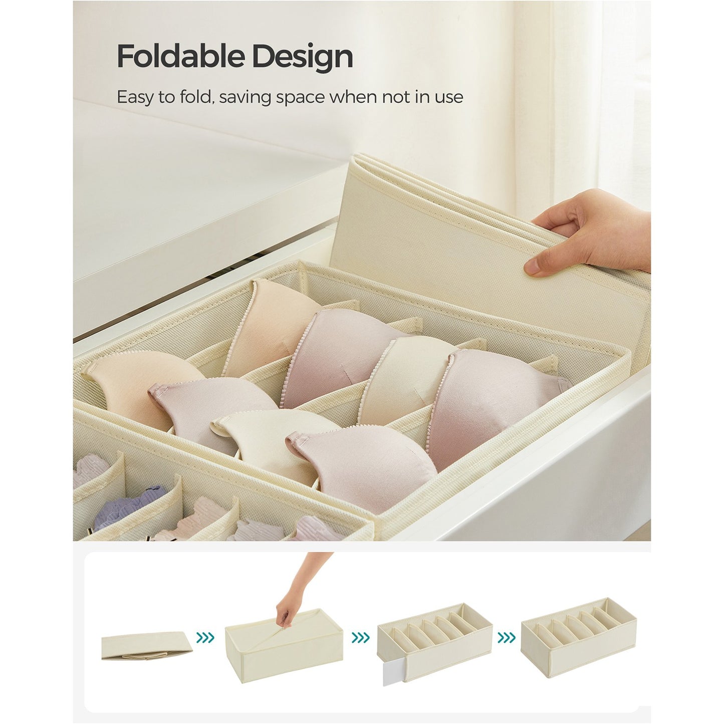 Set of 8 Underwear Drawer Organisers - image 7