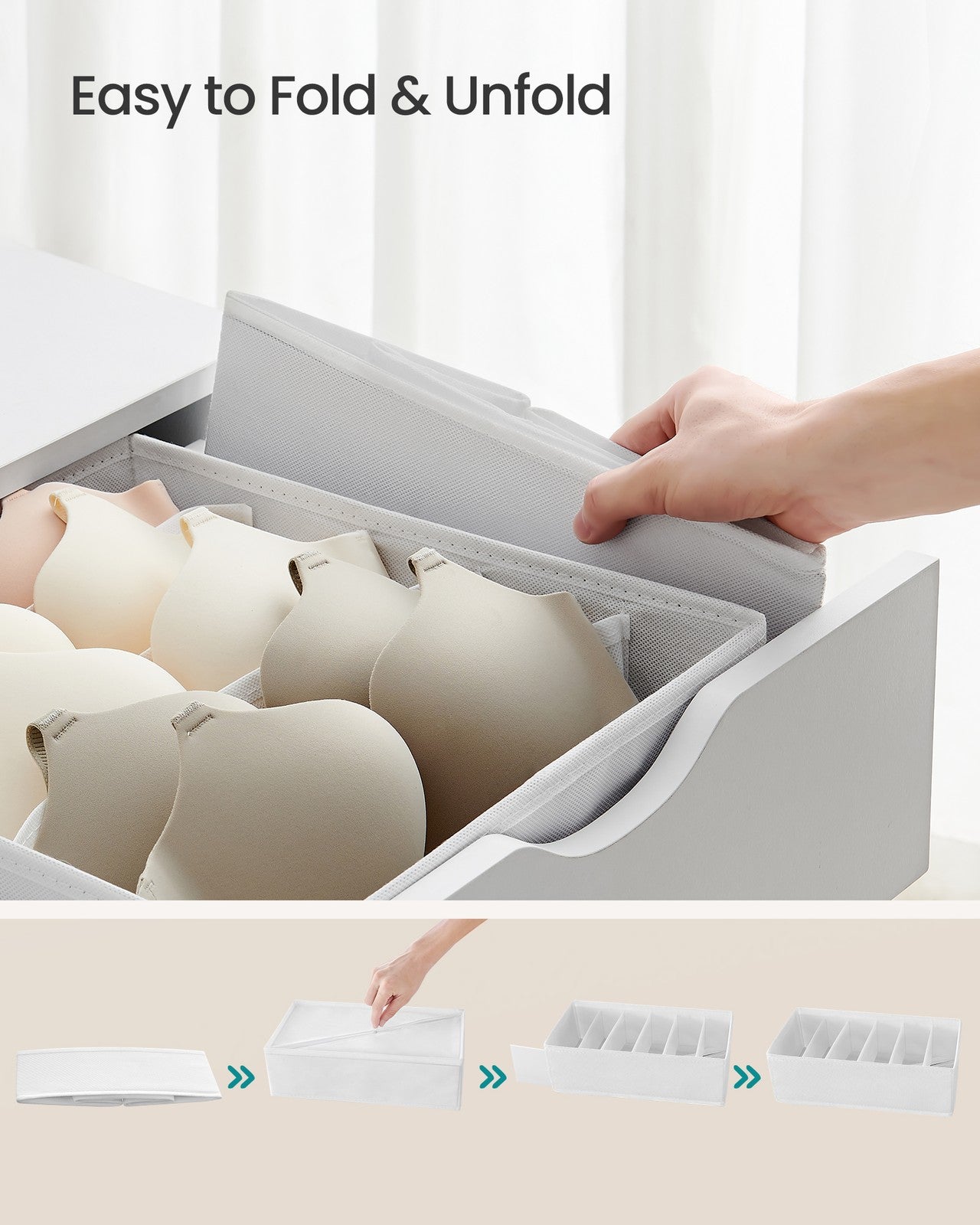 Set of 8 Underwear Drawer Organisers - image 13