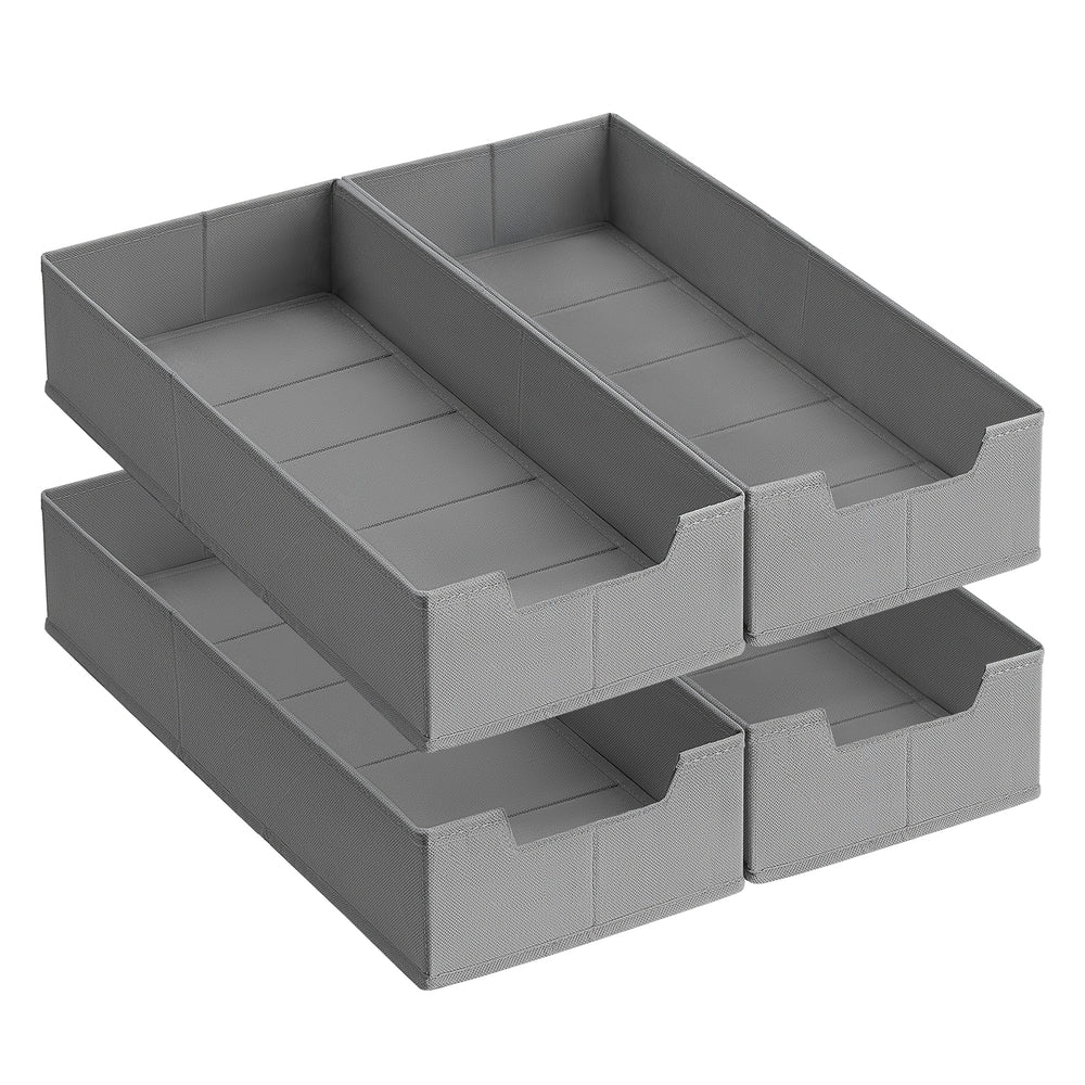 Set of foldable drawer organisers with dividers - image 19
