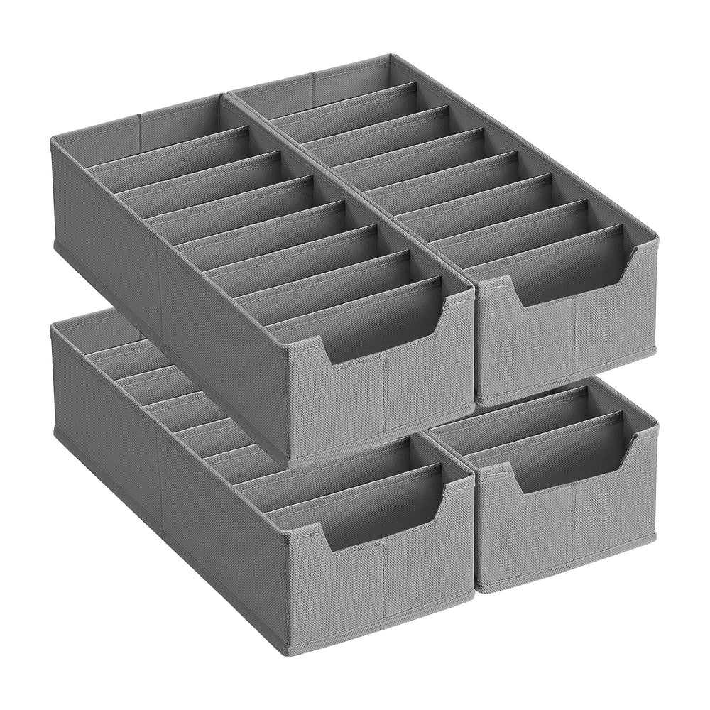 Set of foldable drawer organisers with dividers - image 1