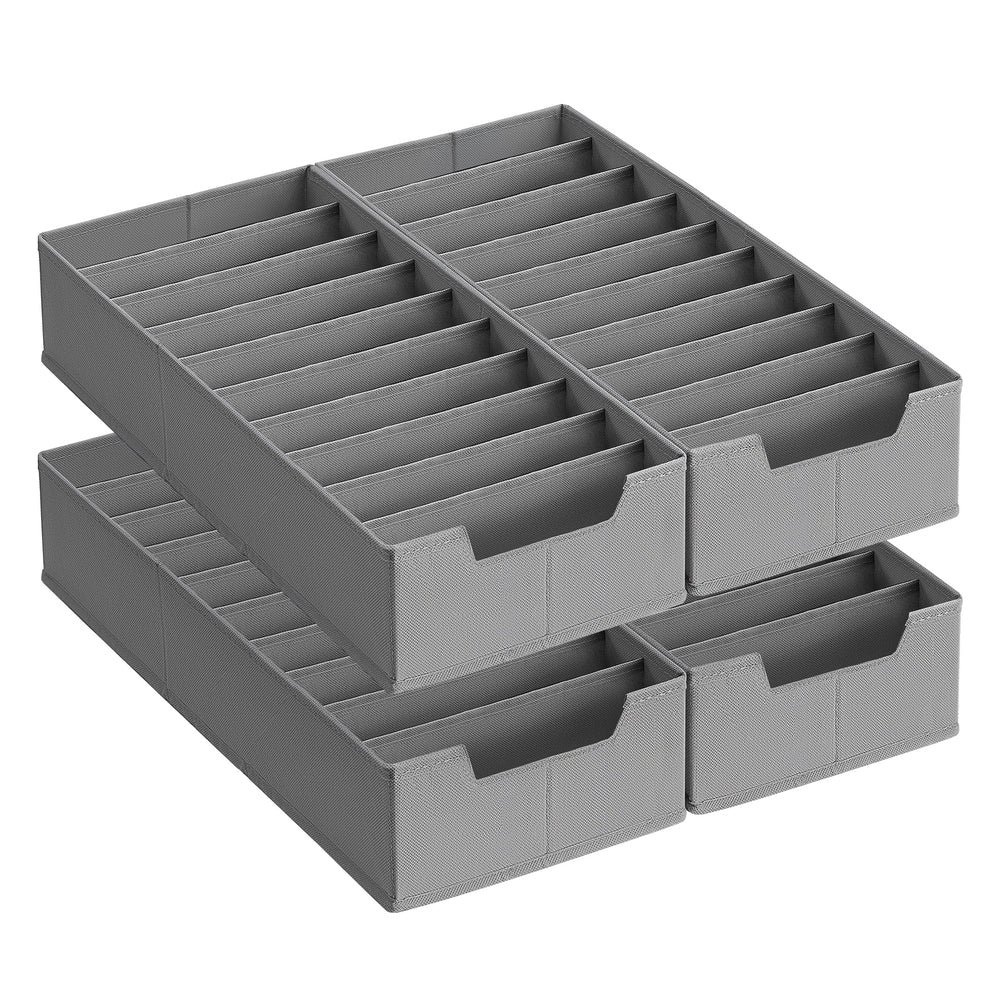 Set of foldable drawer organisers with dividers - image 7