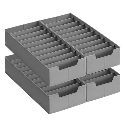 Set of foldable drawer organisers with dividers - image 7