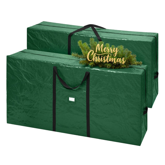 Christmas Tree Storage Bag Fits Artificial Trees up to 9 ft Green - image 1