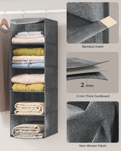 Set of 2 Hanging Wardrobe Storage Organisers - image 25