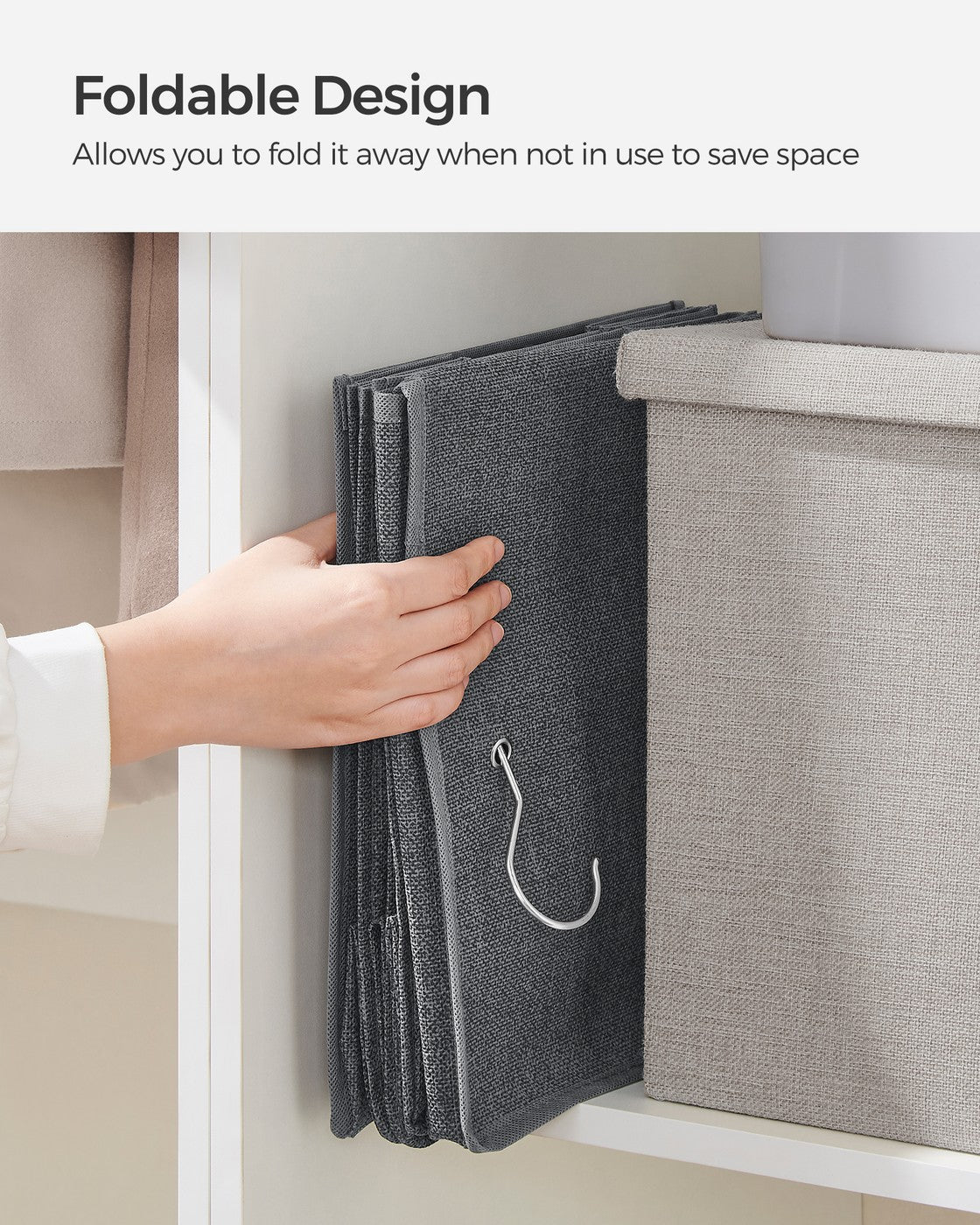 Set of 2 Hanging Wardrobe Storage Organisers - image 29