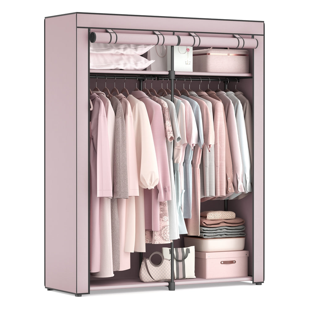 Collapsible Fabric Portable Wardrobe - image 1