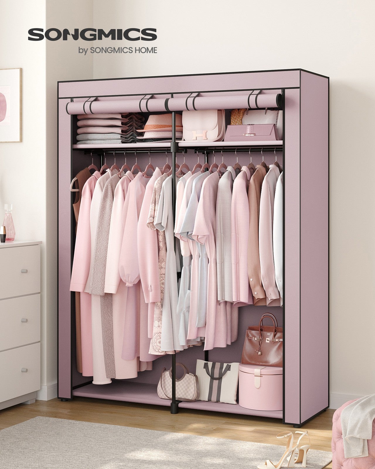 Collapsible Fabric Portable Wardrobe - image 2