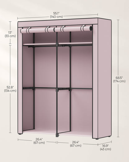 Collapsible Fabric Portable Wardrobe - image 7