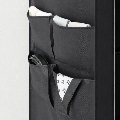 Portable Wardrobe with 2 Hanging Rails - image 9