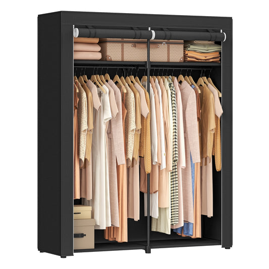 2 Hanging Rods Wardrobe - image 1