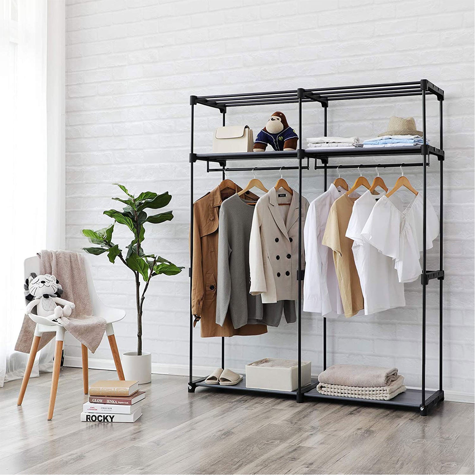 2 Hanging Rods Wardrobe - image 2
