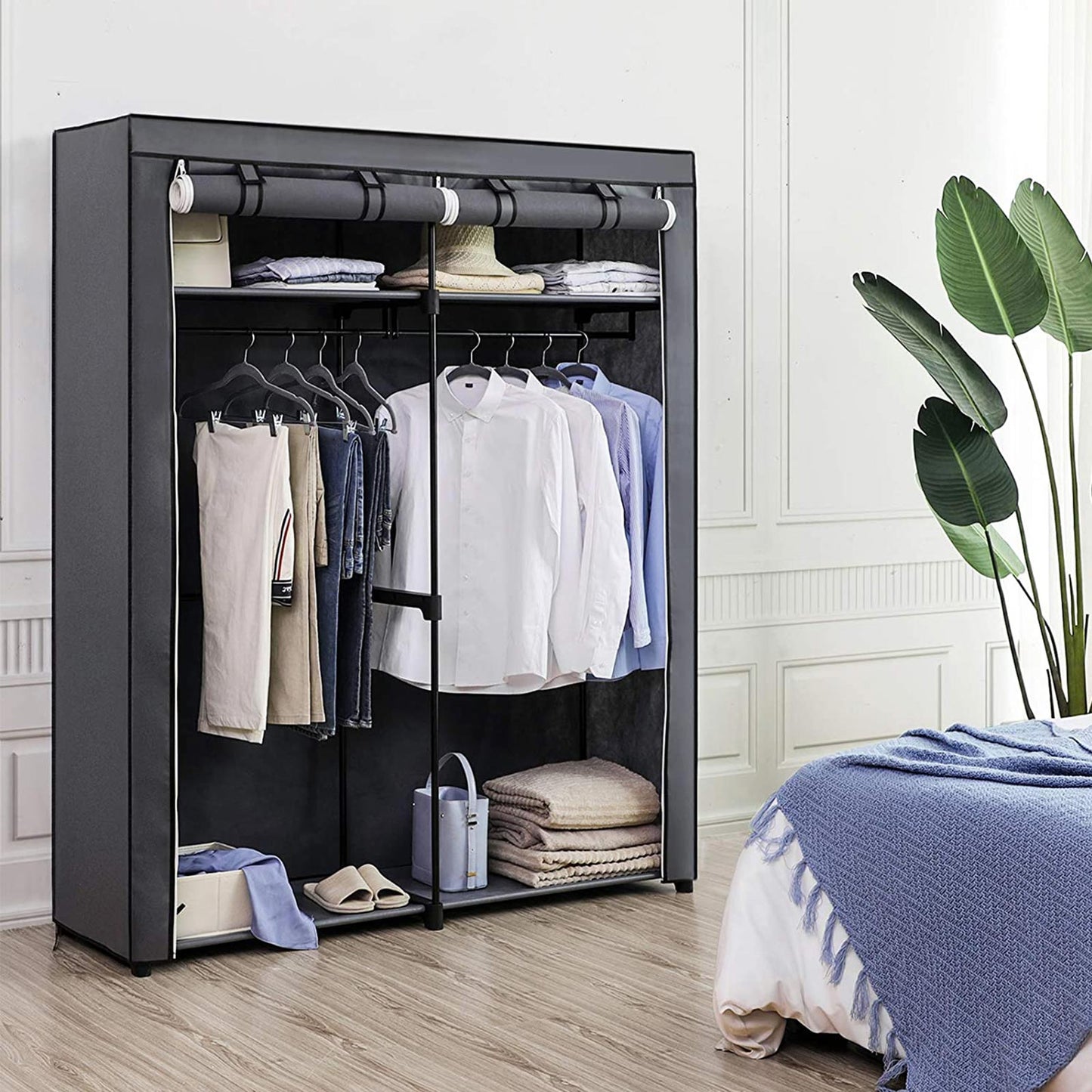 Hanging Rods Portable Wardrobe - image 4