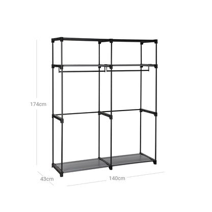 Hanging Rods Portable Wardrobe - image 8