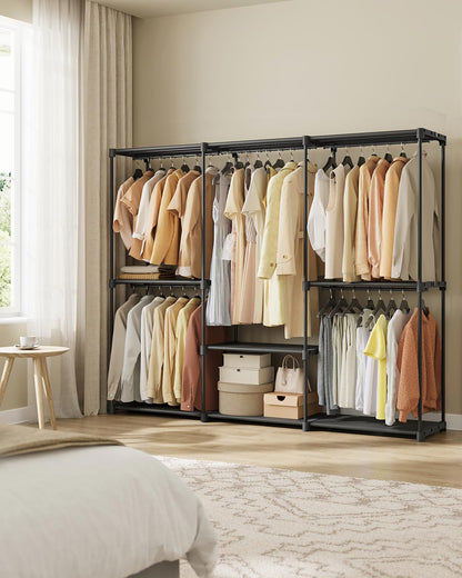 Foldable Wardrobe with Clothes Rails 43 x 124 x 182 cm - image 12