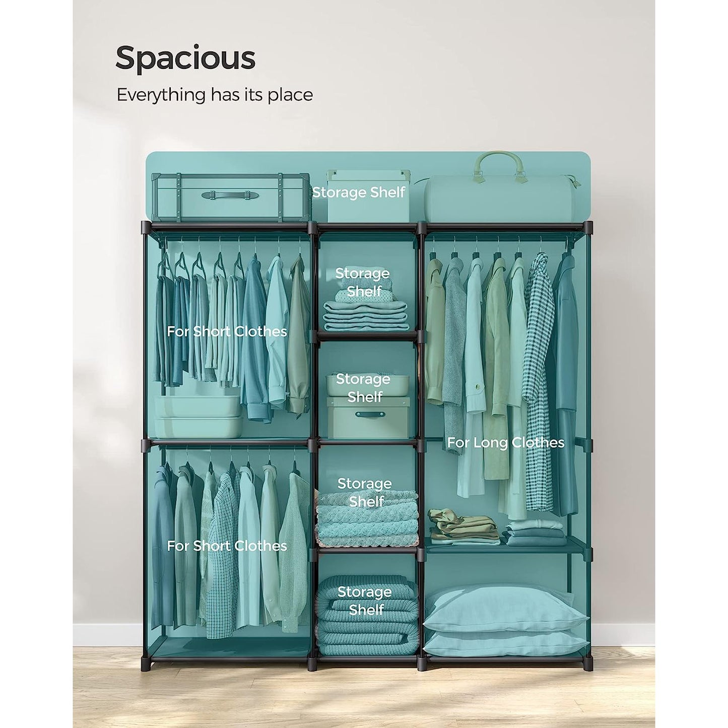 Portable Open Wardrobe - image 4