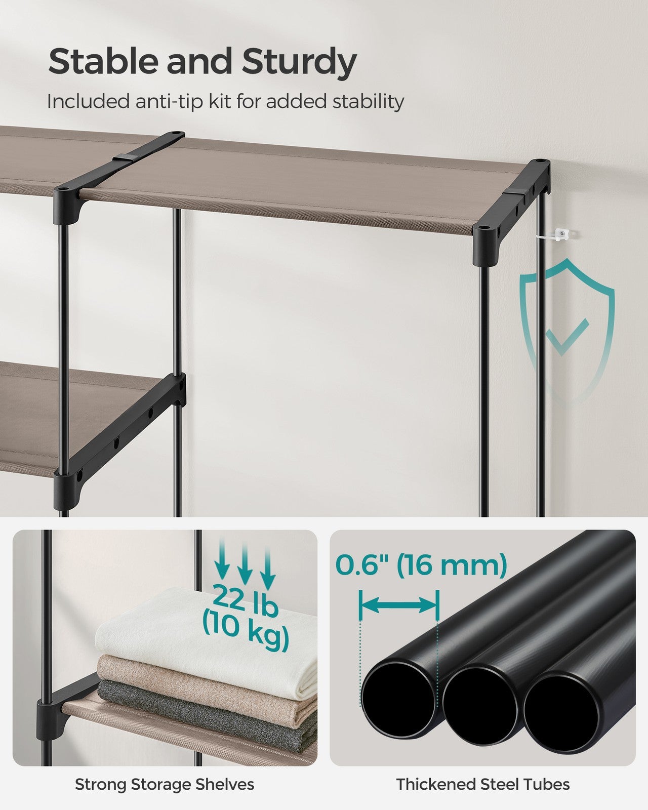 Portable Open Wardrobe - image 15