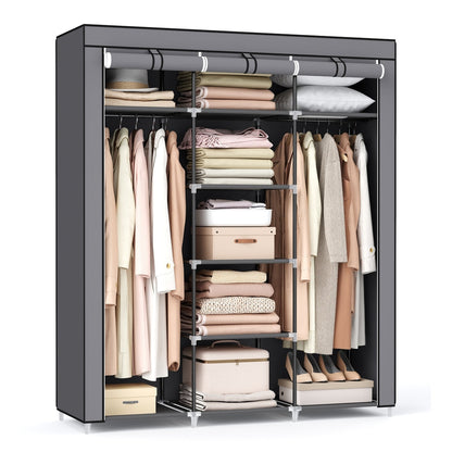 Gray Canvas Wardrobe - image 1