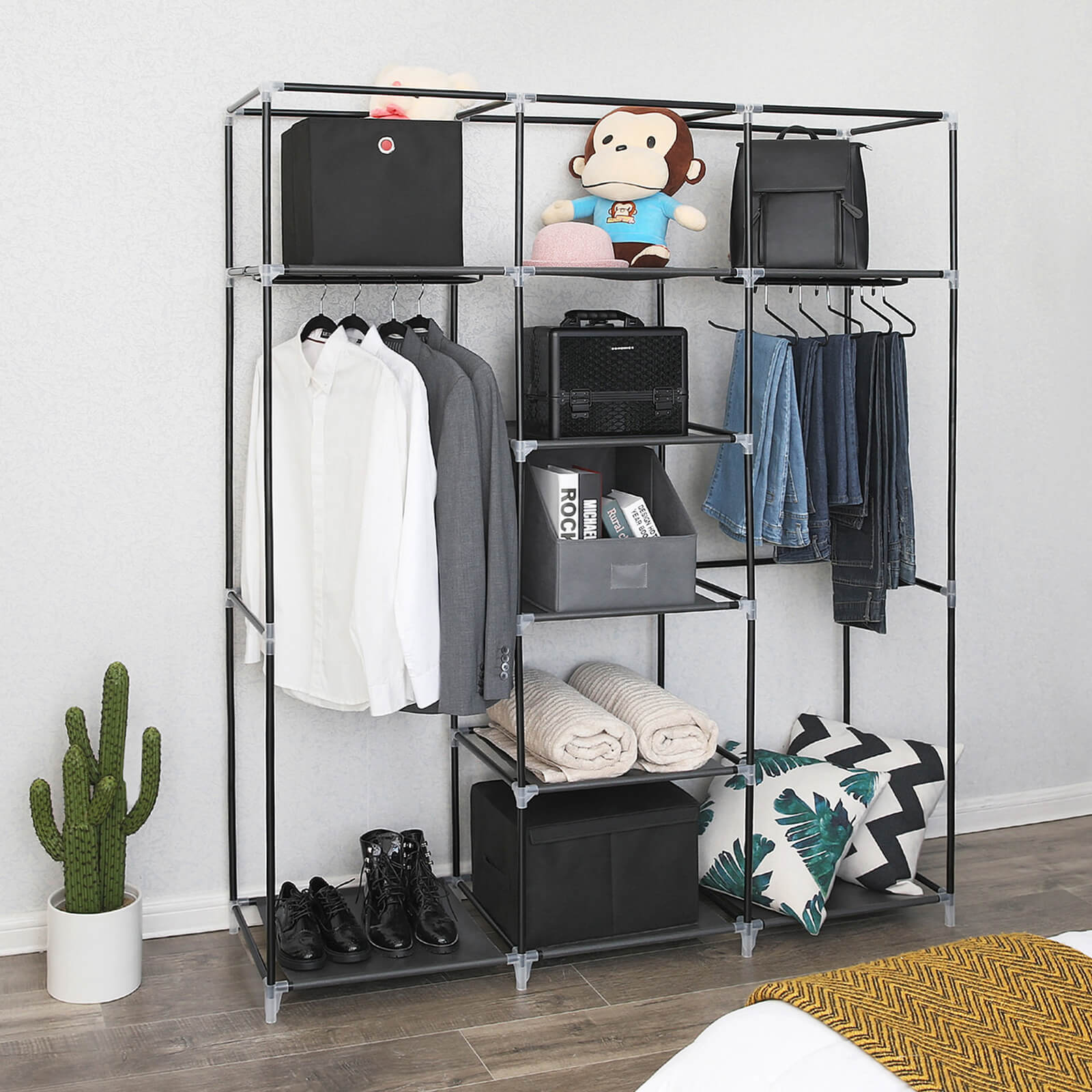 Gray Canvas Wardrobe - image 3