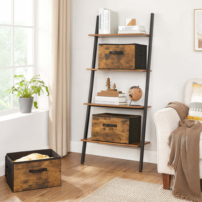 Set of 6 Foldable Storage Organiser Boxes Slate Grey - image 28